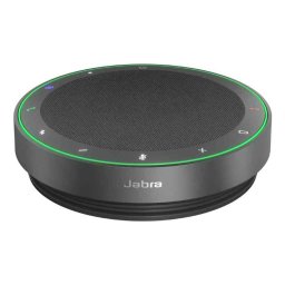 Конферентен говорител Jabra Speak 2 75, IP64 защита, 4 шумопотискащи микрофона, до 32 часа време за разговори, Bluetooth, сив