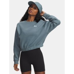 Under Armour UA Rival Fleece Piped Crew-BLU Women's Sweatshirt - Women's