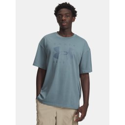 Men's Under Armour UA M HW OS Branded SS-BLU T-Shirt - Mens