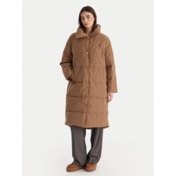 Tommy Hilfiger Пухено яке WW0WW47279 Бежов Relaxed Fit