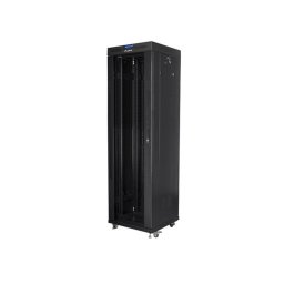 Lanberg rack cabinet 19" free-standing 42U/600x600 (flat pack) with glass d