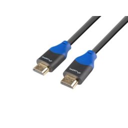 Кабел Lanberg HDMI M/M V2.0 cable 1.8m 4K CU box, black BOX