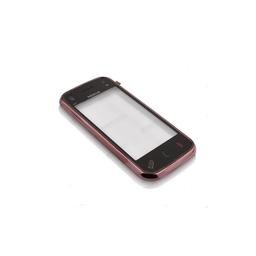 Тъч скрийн за Nokia N97 Mini с кафяв преден панел