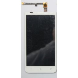 Дисплей + Тъч скрийн за HTC One XL,Бял