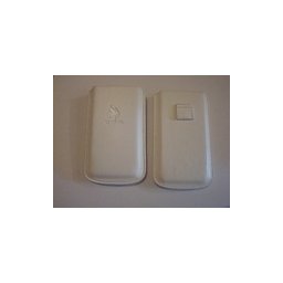 U.S. Polo ASSN бял кожен калъф за Apple iPhone 4