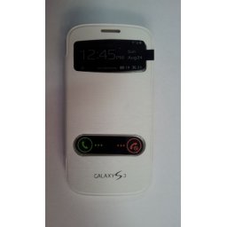 Flip Case за Samsung I9300 Galaxy S3 Бял