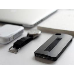 Калъф с USB кабел за Apple iPhone 6 Черен