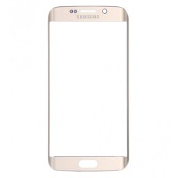 Стъкло за Samsung G925 Galaxy S6 Edge Gold