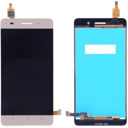 Дисплей + Тъч скрийн за Huawei Honor 4C Златист