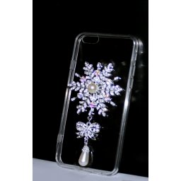 Силиконов гръб Снежинка за Apple iPhone 6/6S