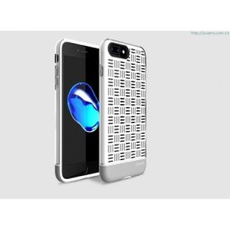 Калъф за Apple iPhone 7G PVC USAMS LandWind,Сребрист