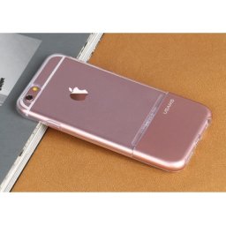 Силиконов калъф за Apple iPhone 7G USAMS EASE,Розово злато