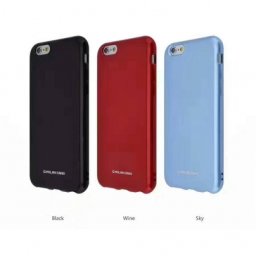 Калъф Molan Cano Jelly Брокат за iPhone X,Червен
