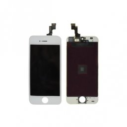 Apple iPhone Дисплей + Тъч скрийн за Apple iPhone 5SE Бял