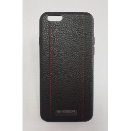 Кожен калъф VORSON Crafted 2 Черен за iPhone X