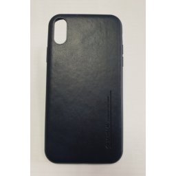 Кожен калъф VORSON Crafted 1 за iPhone XR,Син