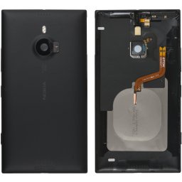 Заден капак за Nokia Lumia 1520 Черен със светкавица
