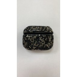 Калъф с камъни за Apple Airpods Pro,Черни