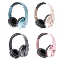Слушалки с Bluetooth Ovleng S77/Златист