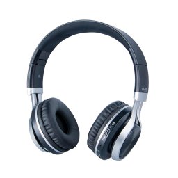 Слушалки с Bluetooth Moveteck K3608-Черен/Сребрист