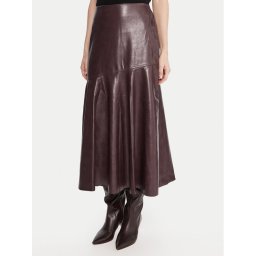 French Connection Пола от имитация на кожа 73ZAP 60 Бордо Regular Fit