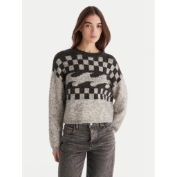 Billabong Пуловер Palm Forever EBJSW00133 Сив Regular Fit