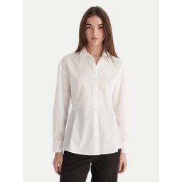 HUGO Риза Etnaa 50548428 Бял Regular Fit