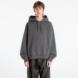 Суитшърт Carhartt WIP Hooded Benton Sweat UNISEX Graphite Garment Dyed XS