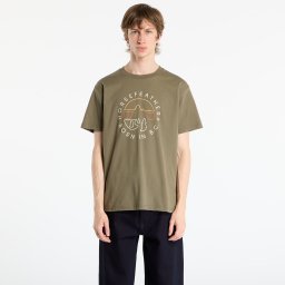 Тениска Horsefeathers Line Circle T-Shirt Burnt Olive M