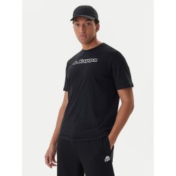 Kappa Тишърт Feddu 311H7HW Черен Regular Fit
