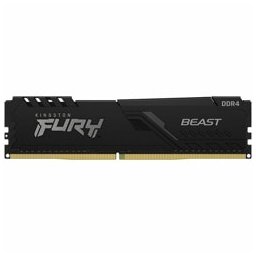 Памет 16GB DDR4 3200MT/s, Kingston FURY Beast Black KF432C16BB1/16, 1.35 V
