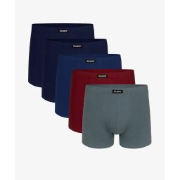 Men's Boxer Shorts ATLANTIC 5Pack - Multicolored