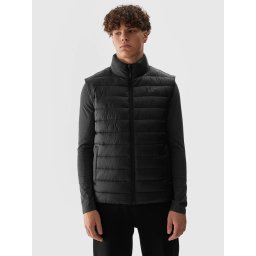 Men's 4F Recycled Down Vest - Black
