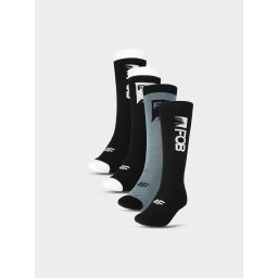 Women's snowboard socks (2-pack) 4F
