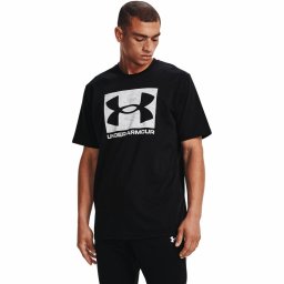 Men's Under Armour ABC CAMO BOXED LOGO SS T-Shirt - Black