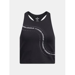 Girls' tank top Under Armour G Motion Branded Crop Tank