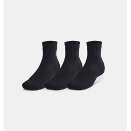 Under Armour Training Cotton 3pk Qtr Socks