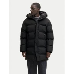 Jack & Jones Зимно яке Fusion 12288983 Черен Relaxed Fit