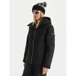 Roxy Скиорско яке Snowhill Puffy JK ERJTJ03535 Черен Tailored Fit