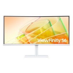 Монитор Samsung 34A650 34" Curved VA 3440x1440 5ms 100Hz DP HDMI USB 3.0 Speakers Thunderbolt White