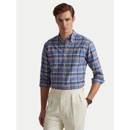 Polo Ralph Lauren Риза 710922273005 Син Custom Fit