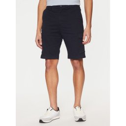 Calvin Klein Шорти от плат Modern Twill K10K114067 Тъмносин Regular Fit