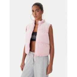 Juicy Couture Жилетка за костюм Lightening JCOGL225551 Розов Regular Fit