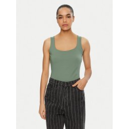 Vero Moda топ Million 10305800 Зелен Regular Fit