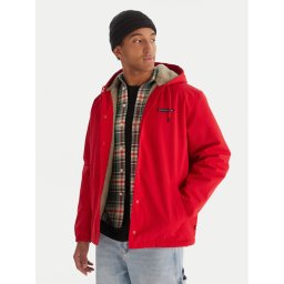 Quiksilver Преходно яке EQYJK04186 Червен Regular Fit