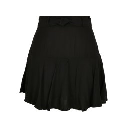 Women's viscose miniskirt black