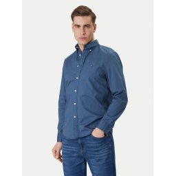 Tommy Hilfiger Риза MW0MW37550 Син Regular Fit