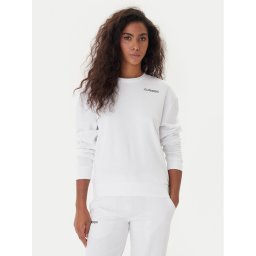 Kappa Суитшърт Logo Fekka 371M5EW Бял Regular Fit
