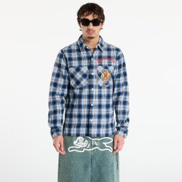 Риза Billionaire Boys Club Icecream Mascot Check Ls Shirt Blue Check XXL