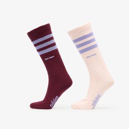 Чорапи adidas x Wales Bonner 3-Stripes Socks 2-Pack Maroon S